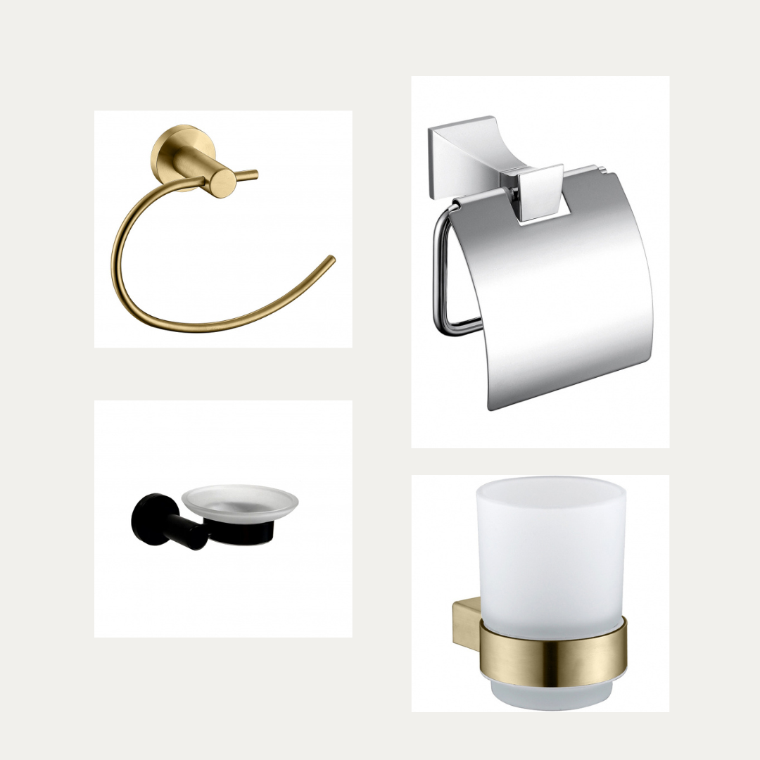Les différents types d'accessoires de salle de bains
